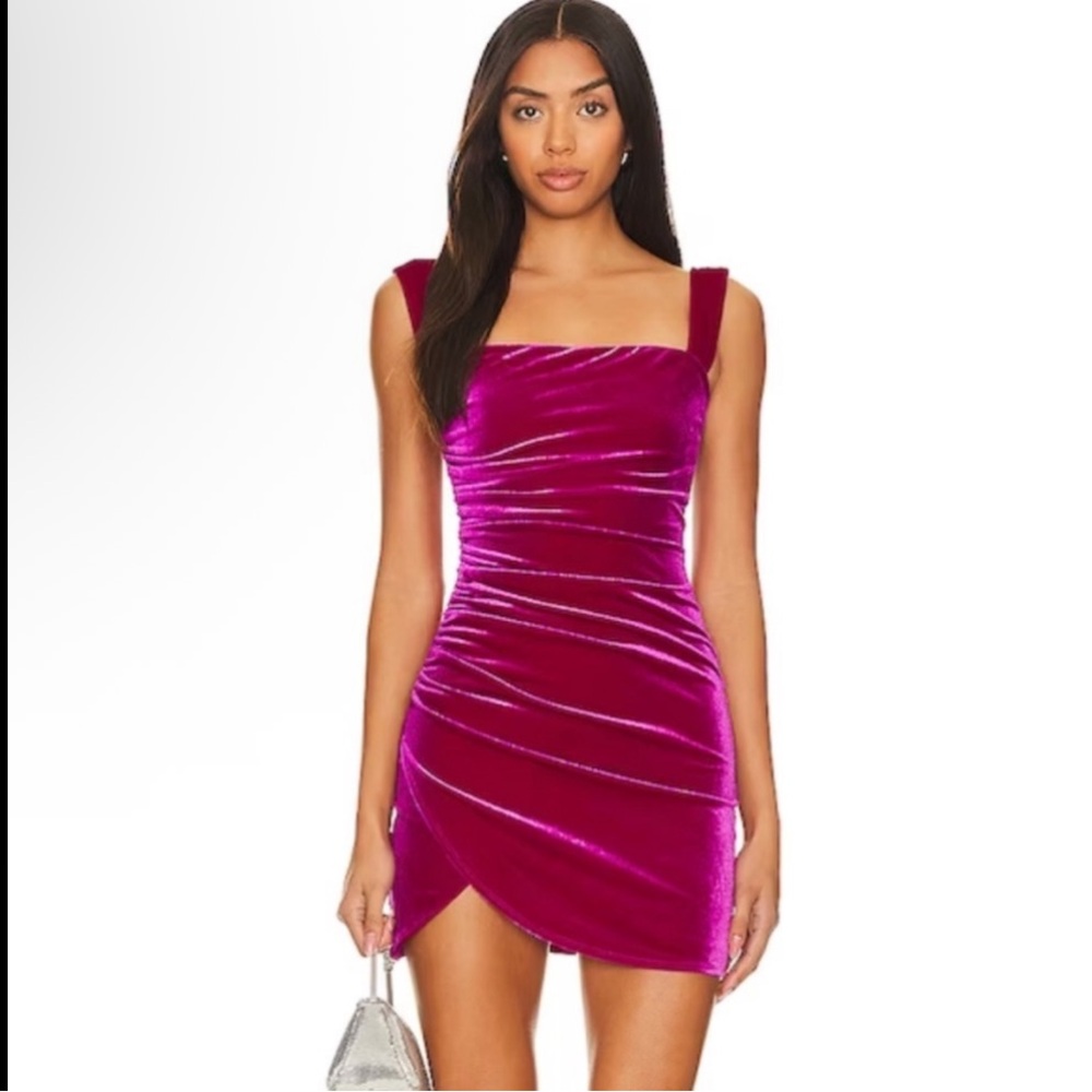 NWT Nookie Paris Velvet Mini Dress - XS
